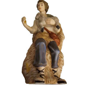 Thomas Kinkade's Nativity No.F3208, Hawthorne Village Ever‎ Faithful Sheepherder